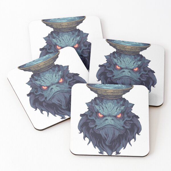 Item preview, Japanese Kappa Yokai Art designed and sold by bapupa.