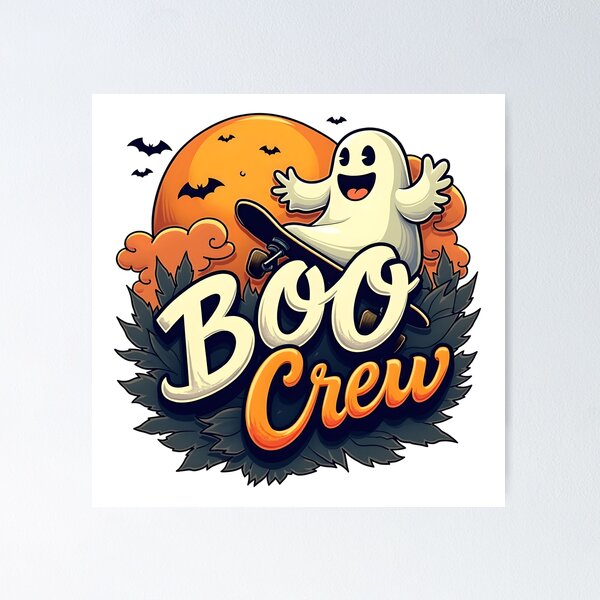 Item preview,  Spooky Fun "Boo Crew" Design designed and sold by PrintandJoy.