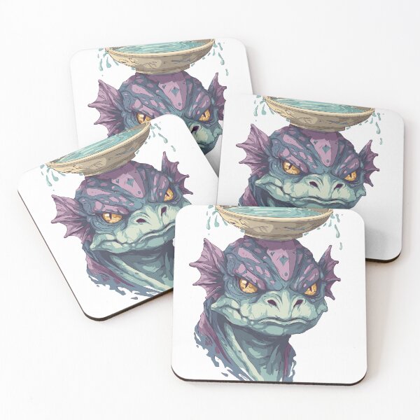 Aperçu de l'œuvre L'art mythique des Kappa Yokai japonais créée et vendue par bapupa.