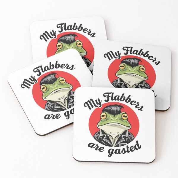 Item preview, Gasted and confused, frog, exhausted, Funnyfits70, retro, vintage, meme, funny, humor designed and sold by FunnyFits70.
