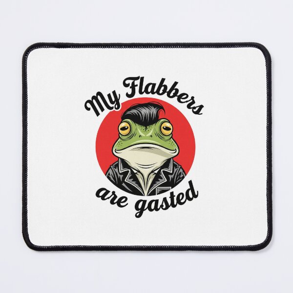 Item preview, Gasted and confused, frog, exhausted, Funnyfits70, retro, vintage, meme, funny, humor designed and sold by FunnyFits70.