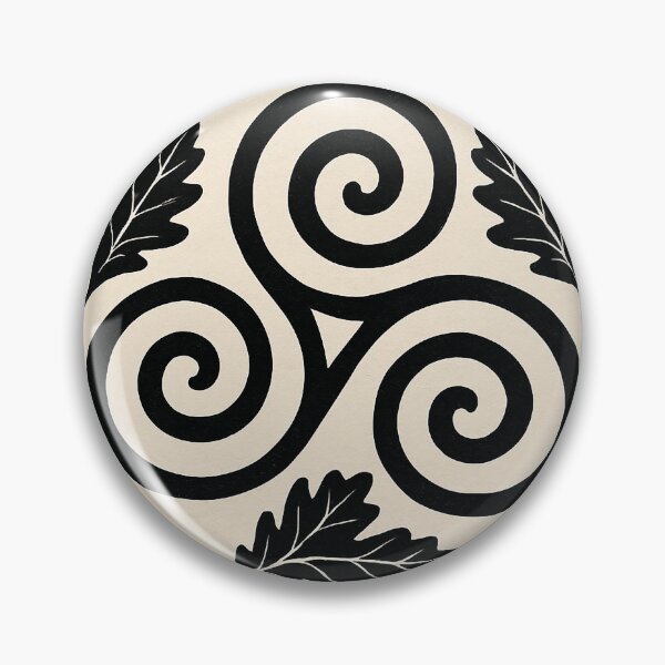 Item preview, Triple Spiral with Oak Leaves. Ovate Grade designed and sold by Roland Keates aka Lost Histories .