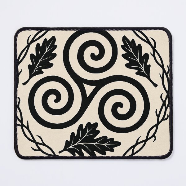 Item preview, Triple Spiral with Oak Leaves. Ovate Grade designed and sold by Roland Keates aka Lost Histories .