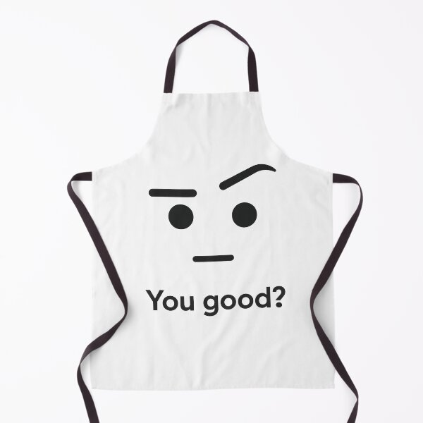 Item preview, You Good? – Funny Raised Eyebrow Meme Face (Minimalist Reaction Design) designed and sold by Domci.