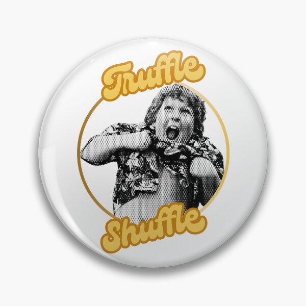 Item preview, The Truffle Shuffle - The Goonies - Chunk - orange designed and sold by TheRubberOnion.