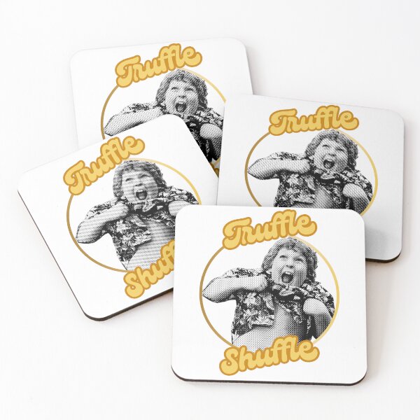 Item preview, The Truffle Shuffle - The Goonies - Chunk - orange designed and sold by TheRubberOnion.