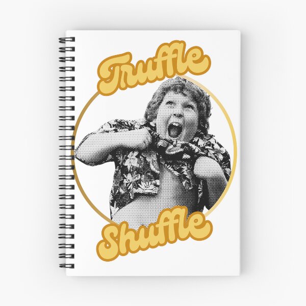 Item preview, The Truffle Shuffle - The Goonies - Chunk - orange designed and sold by TheRubberOnion.