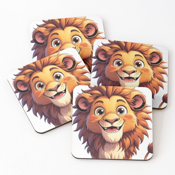 Item preview, King of Cuteness – Cartoon Lion for Kids designed and sold by Mateusz Olczyk.