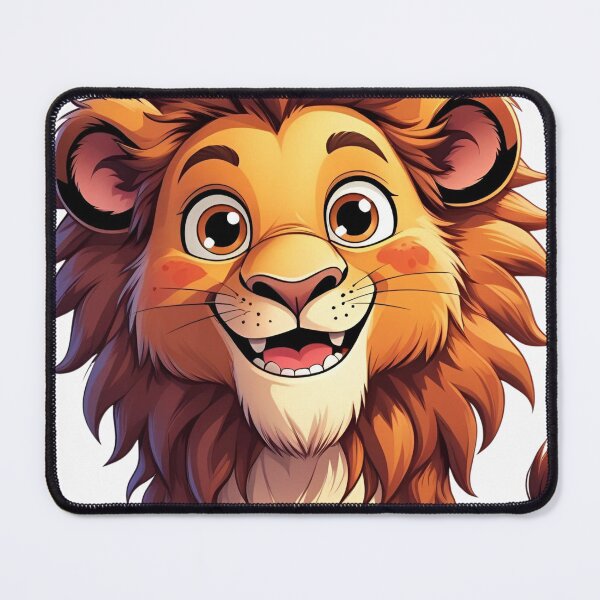 Item preview, King of Cuteness – Cartoon Lion for Kids designed and sold by Mateusz Olczyk.