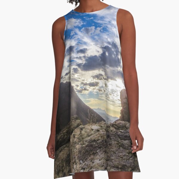 In the Mountains A-Line Dress