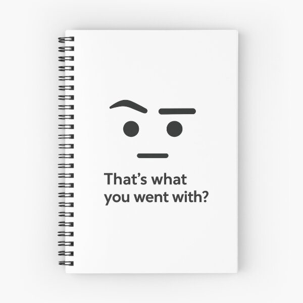 Item preview, That's What You Went With? – Judging Face Meme (Minimalist Eyebrow Reaction) designed and sold by Domci.