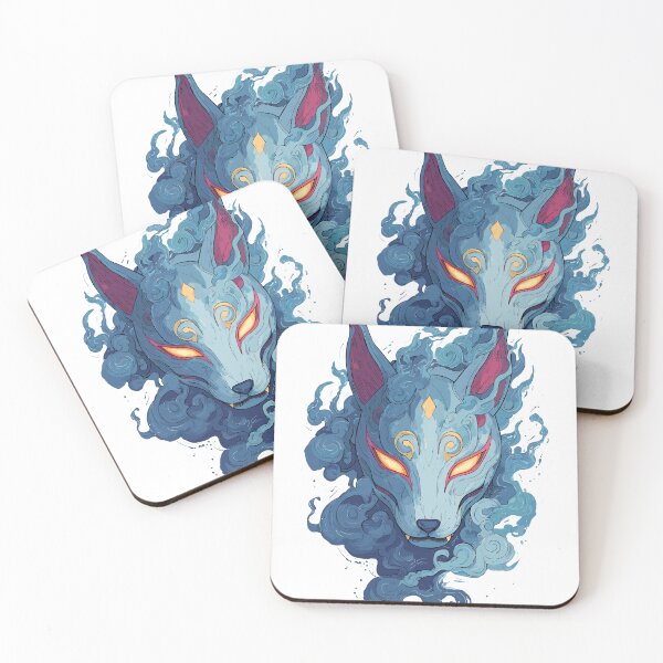 Item preview, Mystical Kitsune Mask Art designed and sold by bapupa.