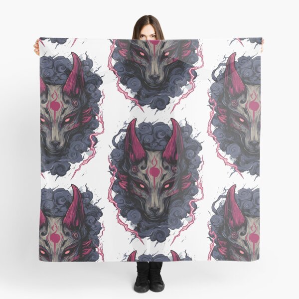 Item preview, Traditional Kitsune Mask Art designed and sold by bapupa.