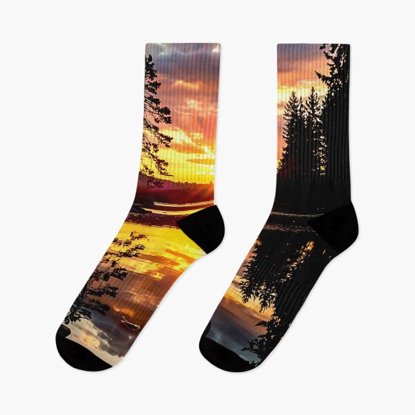 Item preview, Reflections of a Forest Sunset designed and sold by Exodoi.