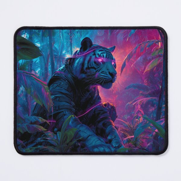 Item preview, Psychedelic Tiger 3 designed and sold by TropicoColectivo.