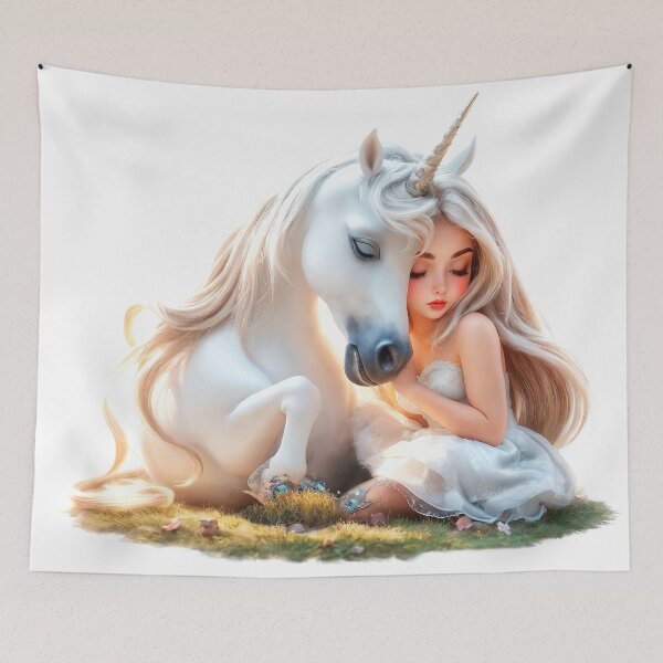 Item preview, Princess with Unicorn designed and sold by Little Corner.
