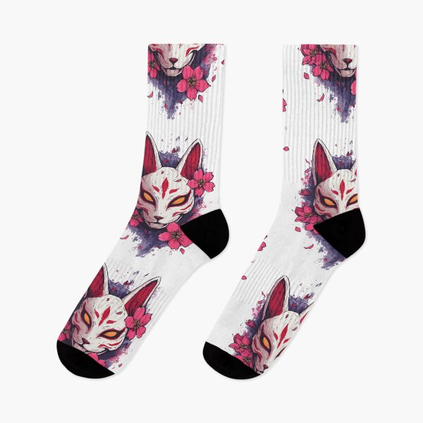 Item preview, Japanese Fox Spirit Kitsune Mask Art designed and sold by bapupa.