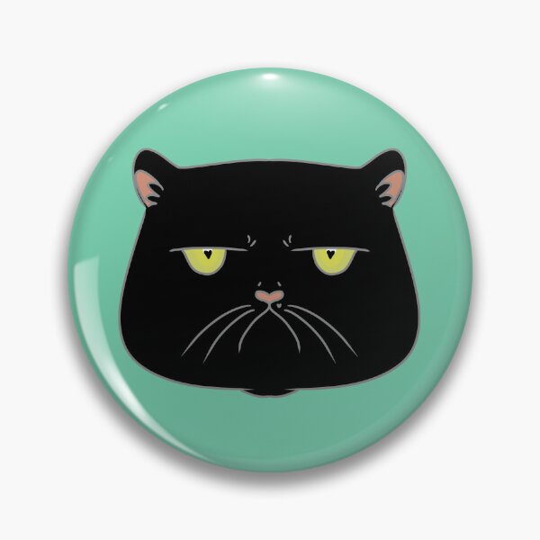 Item preview, Black Cat Face designed and sold by HugSomeNettles.