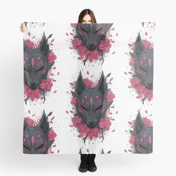 Item preview, Japanese Folklore Kitsune Mask Art designed and sold by bapupa.