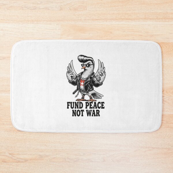 Item preview, Fund peace not war, anti war, dove, protest, Funnyfits70, retro, vintage, meme, funny, humor designed and sold by FunnyFits70.