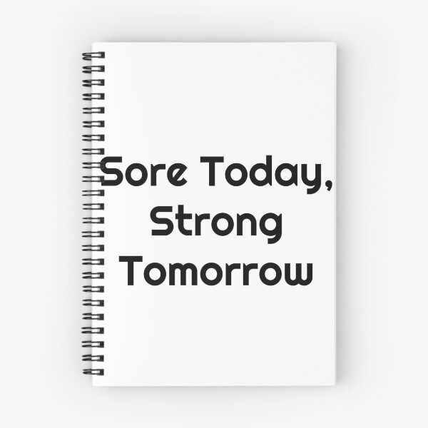 Item preview, Sore Today, Strong Tomorrow designed and sold by Ninjacatoff.