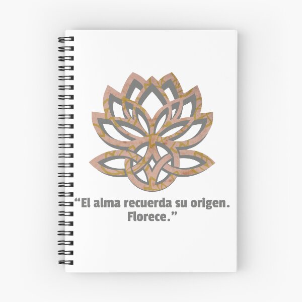 Item preview, The Soul Remembers Its Origin. It Blooms | Lotus & Celtic Knot | Boho Spiritual Poster designed and sold by 	aluzia.design.