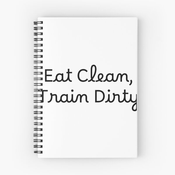 Item preview, Eat Clean, Train Dirty designed and sold by Ninjacatoff.