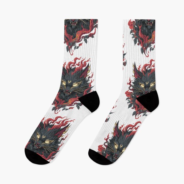 Item preview, Mystical Neko Yokai Art designed and sold by bapupa.