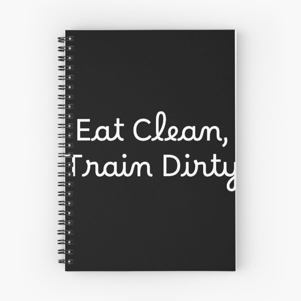 Item preview, Eat Clean, Train Dirty designed and sold by Ninjacatoff.