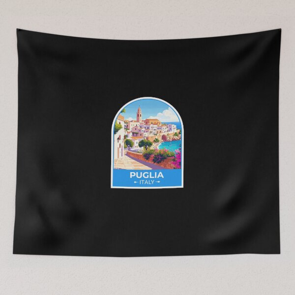 Item preview, Puglia Italy Travel Sticker designed and sold by TulipaGraphics.