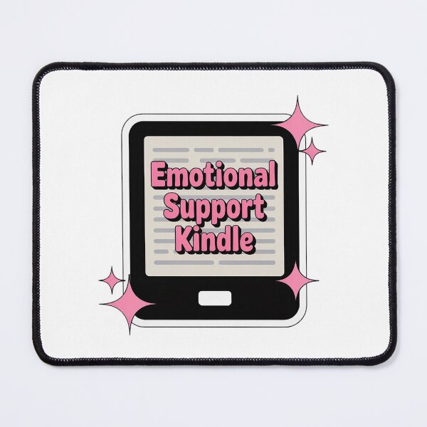 Item preview, Emotional Support Kindle | Book Lover Reading Gift designed and sold by Love Between Pages.