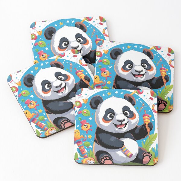 Item preview, Chill Panda – Cute Cartoon Panda for Kids designed and sold by Mateusz Olczyk.