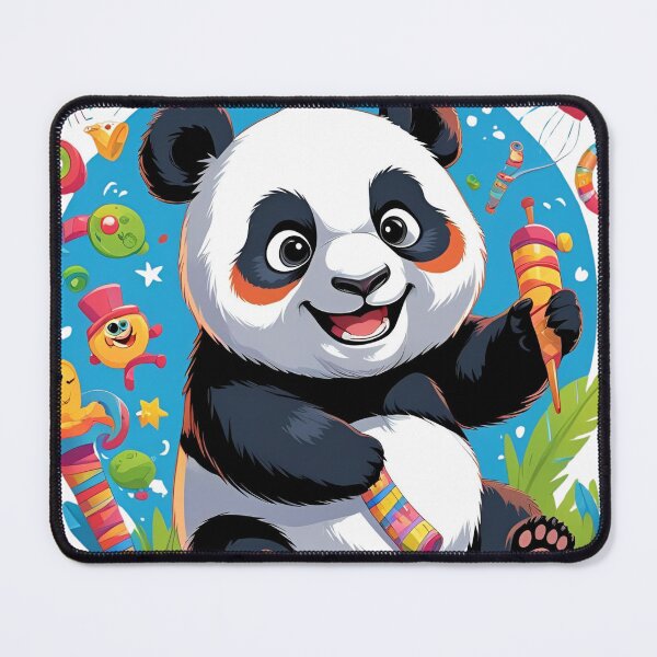 Item preview, Chill Panda – Cute Cartoon Panda for Kids designed and sold by Mateusz Olczyk.