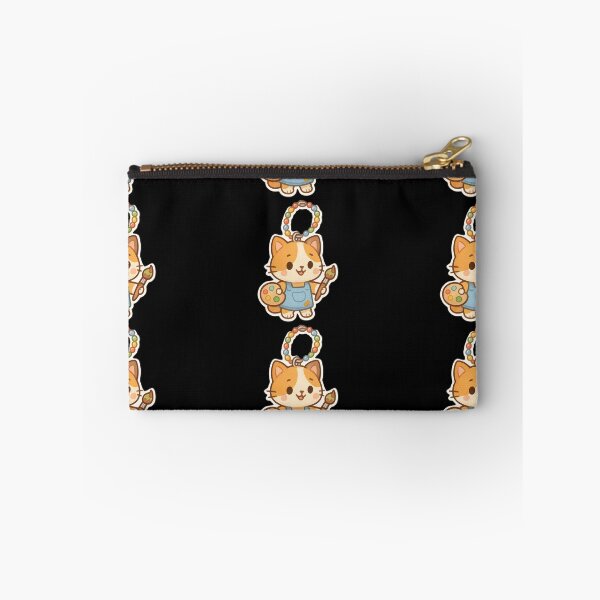 Item preview, Cute cat Kawaii keychain designed and sold by DamioPolArt.