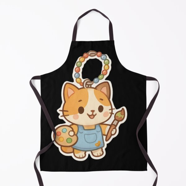 Item preview, Cute cat Kawaii keychain designed and sold by DamioPolArt.