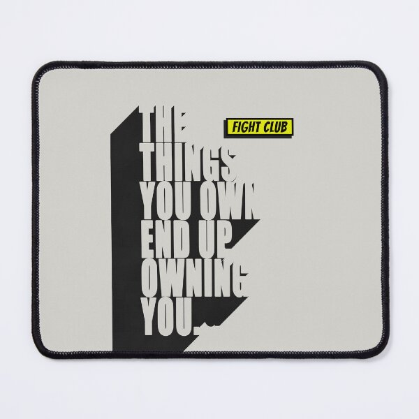 Item preview, Fight Club Film Quote Poster designed and sold by Enea Kelo.