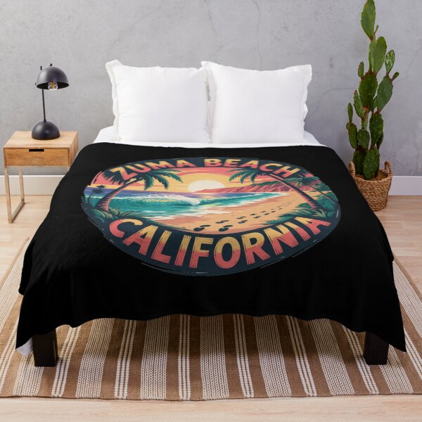 Item preview, Zuma Beach California Sunset – Vibrant Coastal Design for Surf Lovers, Travelers & Beach Decor designed and sold by CircinusStore.