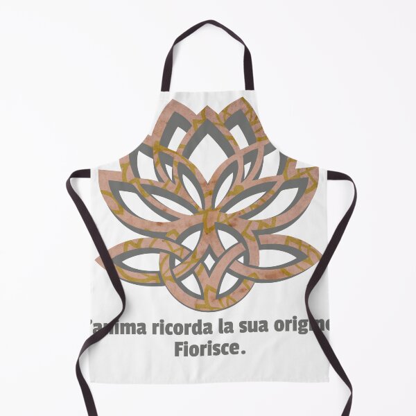 Item preview, L'Anima Ricorda la Sua Origine. Fiorisce | Lotus & Celtic Knot | Spirituale Boho Poster designed and sold by aluzia.design.