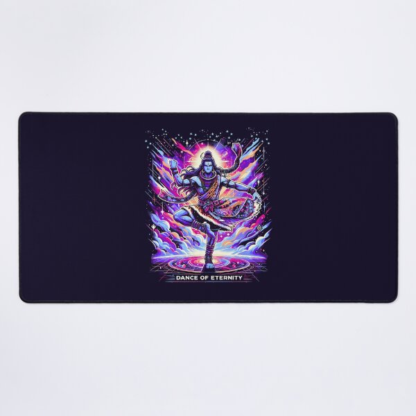 Item preview, Yoga meditation merch with psychedelic lord of Dance Shiva,mahadev, version 64a Lord mahakaal,bholenath Special design 55a designed and sold by mndesignworx.