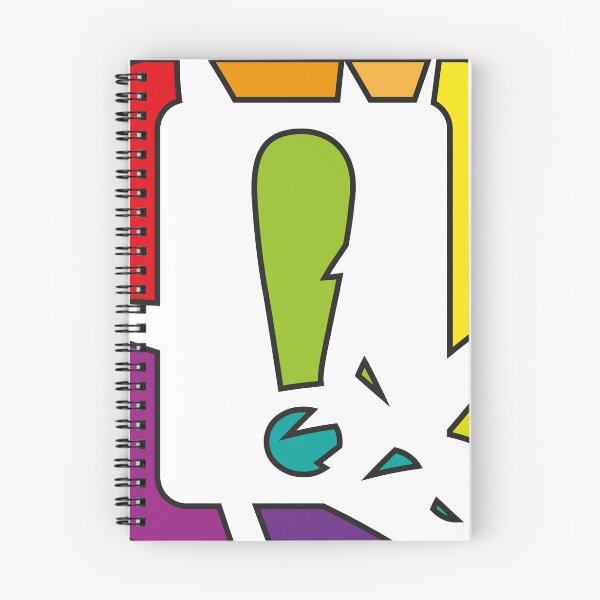 Item preview, Colorful segmented exclamation mark breaking designed and sold by ZorianArt.
