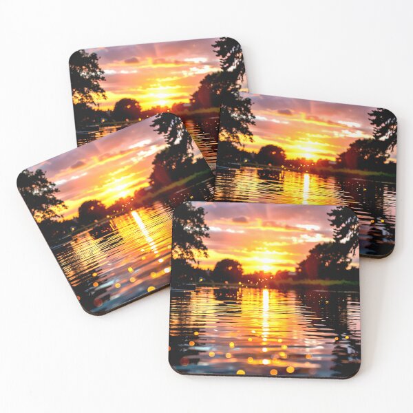 Item preview, Firelight Over Water designed and sold by Exodoi.