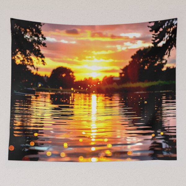Item preview, Firelight Over Water designed and sold by Exodoi.