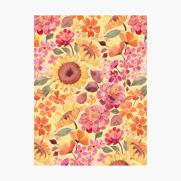 Item preview, Happy Boho années 60 Floral designed and sold by micklyn.