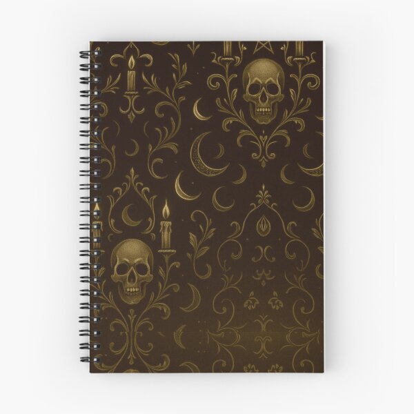 Item preview, Baroque Gothic Skulls - Vintage Brass designed and sold by DarkDesiresAU.