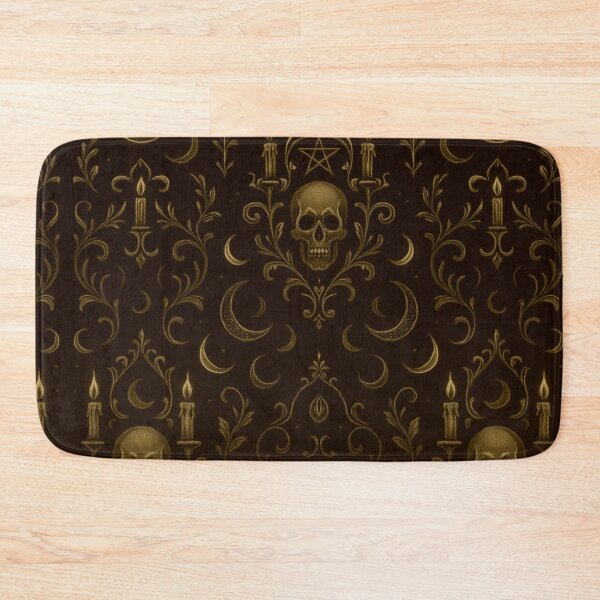 Item preview, Baroque Gothic Skulls - Vintage Brass designed and sold by DarkDesiresAU.