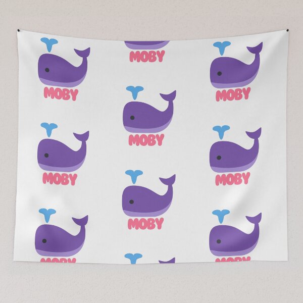 Item preview, Moby the Purple Whale designed and sold by ARLONTE GRAPTEK.