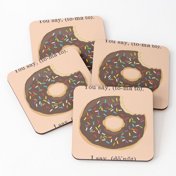 Item preview, You Say Tomato I Say Donut designed and sold by Brad Sneed Studio.