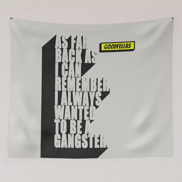 Item preview, Copy of Goodfellas Film Quote poster designed and sold by Enea Kelo.