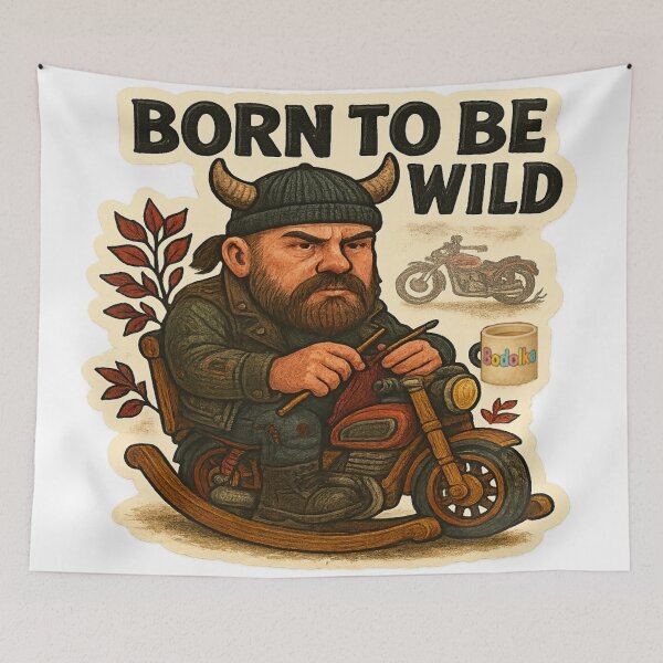 Item preview, Born To Be Wild – Forever Young in a Folk Dystopia designed and sold by Boldolka.