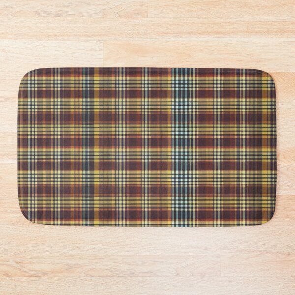 Item preview, Autumn Plaid Yellow Brown Pattern designed and sold by MoxisWatercolor.
